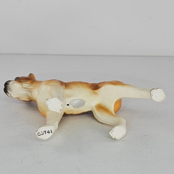 Vintage Napco Boxer Figurine Standing Japan - Picture 7 of 8